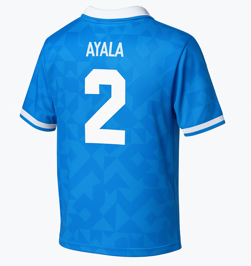 1994–95 Napoli Home Ayala #2 (Feels Like New) - Size L