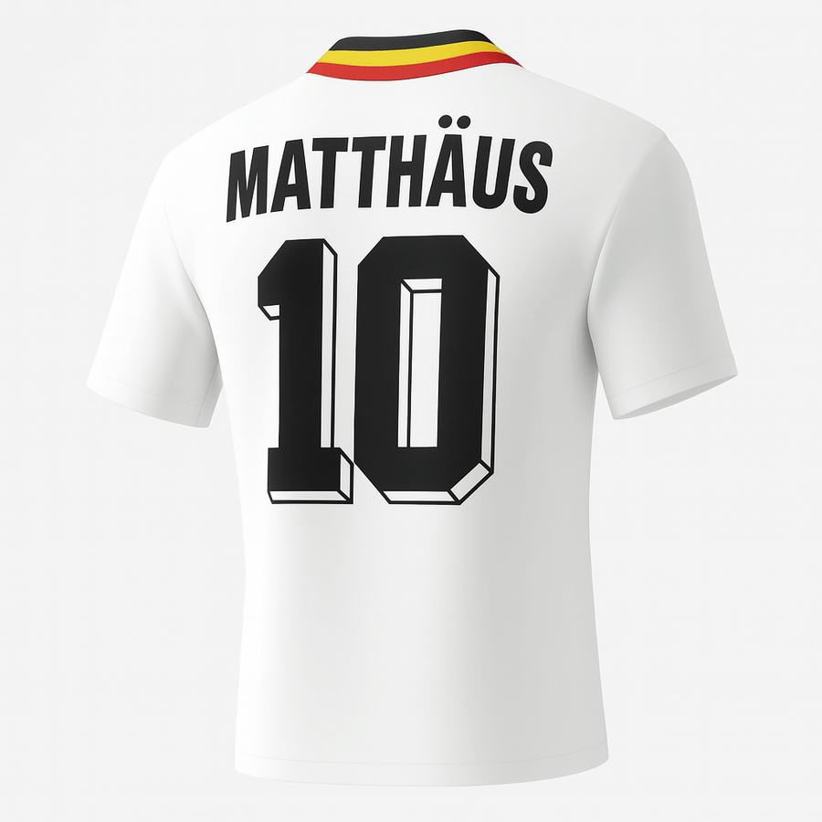 1994–96 Germany Home Matthaus #10 (Feels Like New) - Size XL