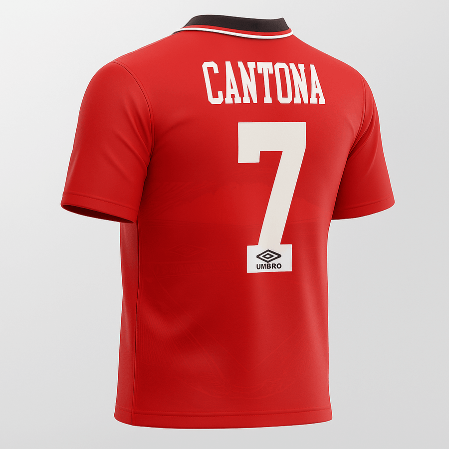 1994–96 Manchester United Home Cantona #7 (Feels Like New) - Size L