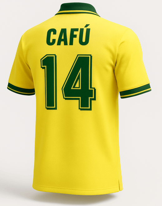 1994 Brazil Home Shirt Cafu #14 (Feels Like New) - Size M