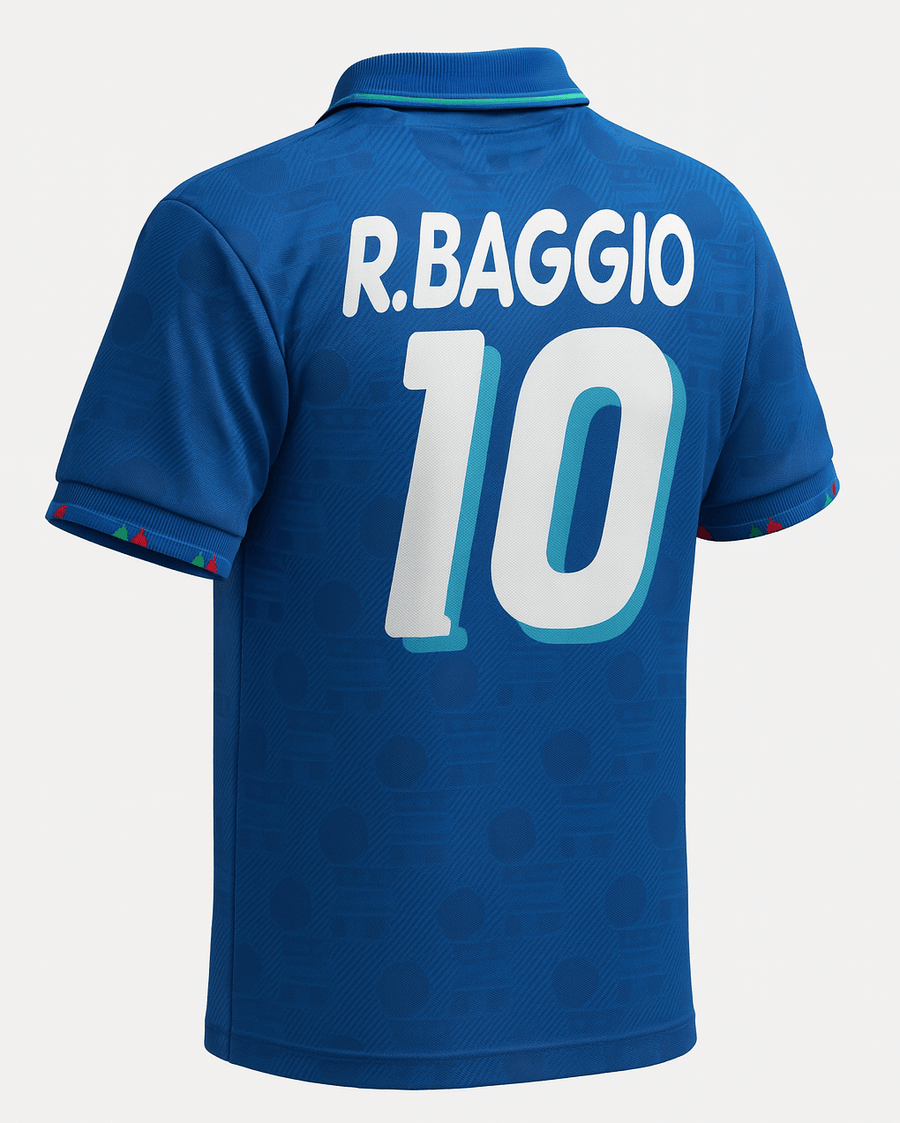 1994 Italy Home Baggio #10 (Feels Like New) - Size S