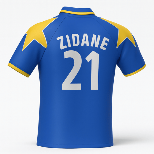 1995–96 Juventus Away Zidane #21 (Feels Like New) - Size XL