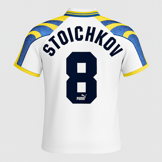 1995–97 Parma Home Stoichkov #8 (Feels Like New) - Size XS