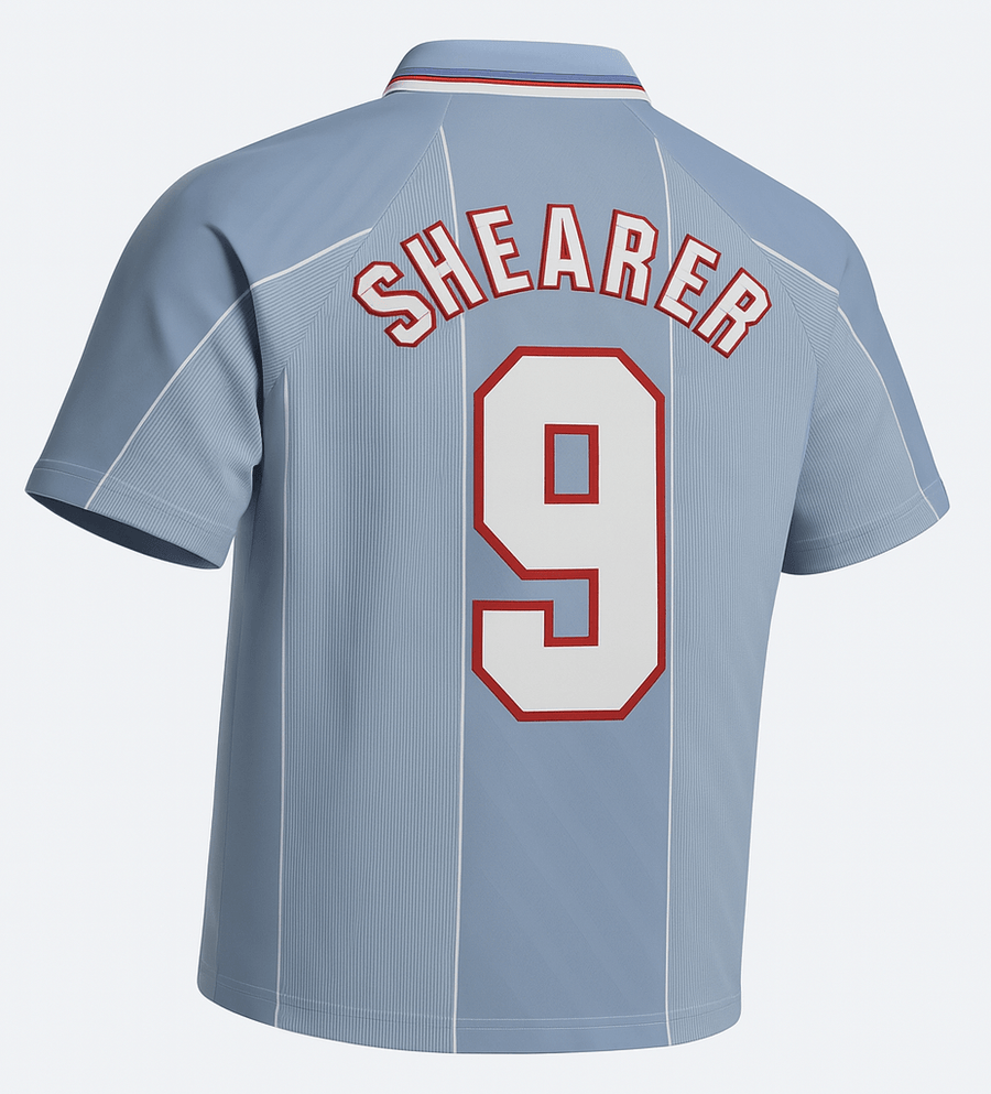 1996–97 England Away Shearer #9 (Feels Like New) - Size M