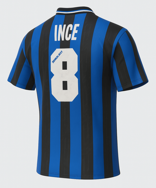 1996–97 Inter Milan Home Ince #8 (Feels Like New) - Size XL