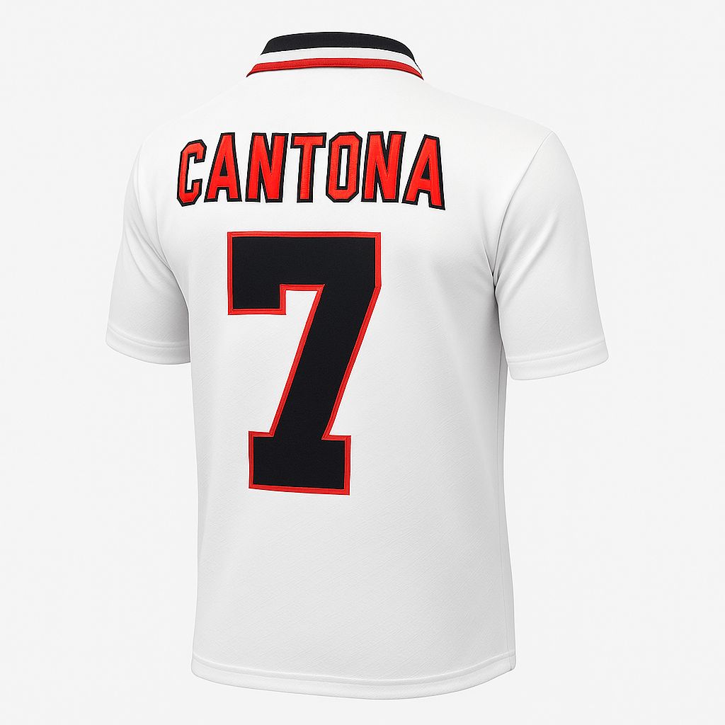 1996–97 Manchester United Away Cantona #7 (Feels Like New) - Size S
