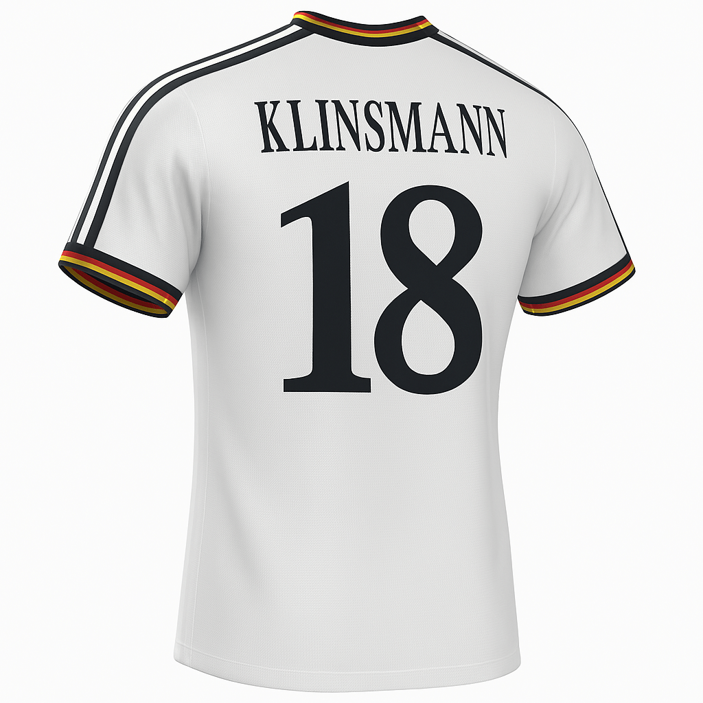 1996–98 Germany Home Klinsmann #18 (Feels Like New) - Size S