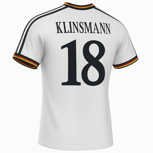 1996–98 Germany Home Klinsmann #18 (Feels Like New) - Size M