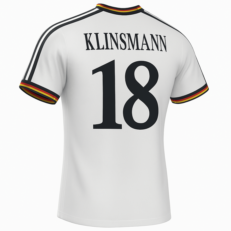 1996–98 Germany Home Klinsmann #18 (Feels Like New) - Size L