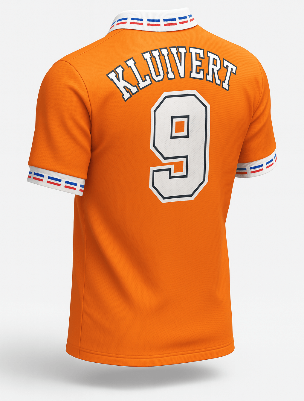 1996 Netherlands Home Kluivert #9 (Feels Like New) - Size M