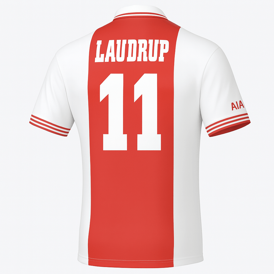1997–98 Ajax Home Laudrup #11 (Feels Like New) - Size M