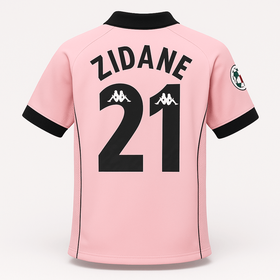 1997–98 Juventus Away Zidane #21 (Feels Like New) - Size XL