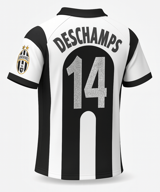 1997–98 Juventus Home Deschamps #14 (Feels Like New) - Size L