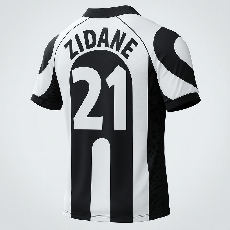 1997–98 Juventus Home Zidane #21 (Feels Like New) - Size L