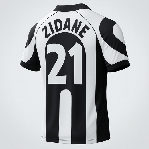 1997–98 Juventus Home Zidane #21 (Feels Like New) - Size XXL