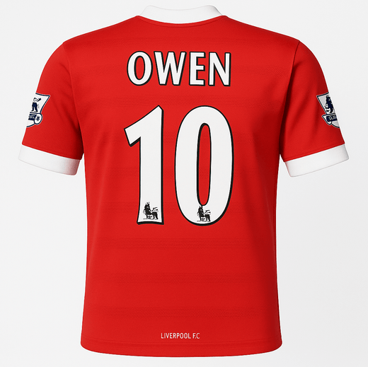 1998–00 Liverpool Home Owen #10 (Feels Like New) - Size XS