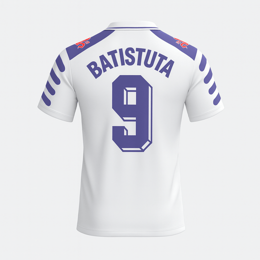 1998–99 Fiorentina Away Batistuta #9 (Feels Like New) - Size XS