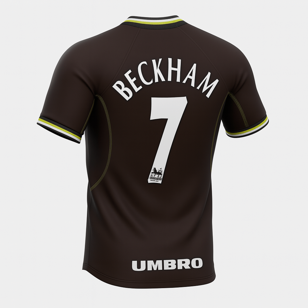 1998–99 Manchester United Third Beckham #7 (Feels Like New) - Size M
