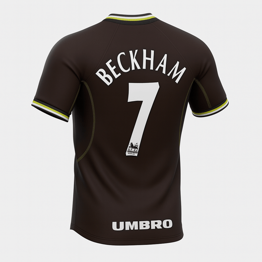 1998–99 Manchester United Third Beckham #7 (Feels Like New) - Size M