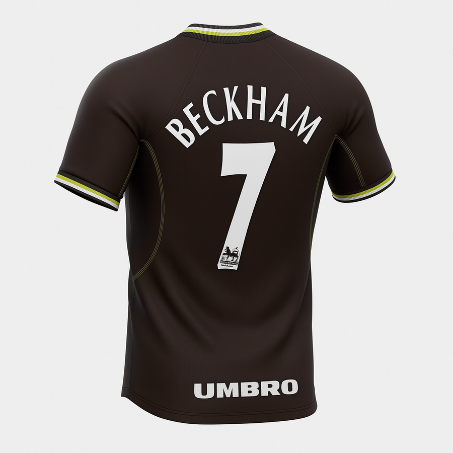 1998–99 Manchester United Third Beckham #7 (Feels Like New) - Size XXL