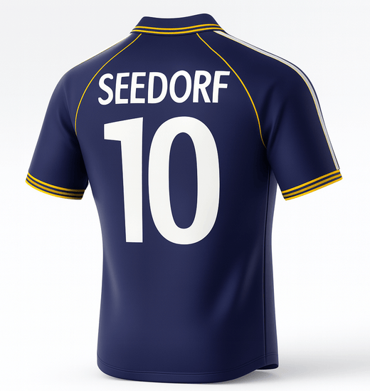 1998–99 Real Madrid Third Seedorf #10 (Feels Like New) - Size S