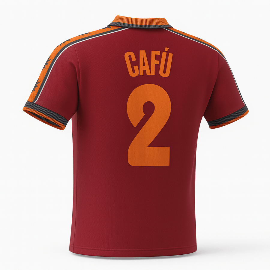 1998–99 Roma Home Cafu #2 (Feels Like New) - Size M