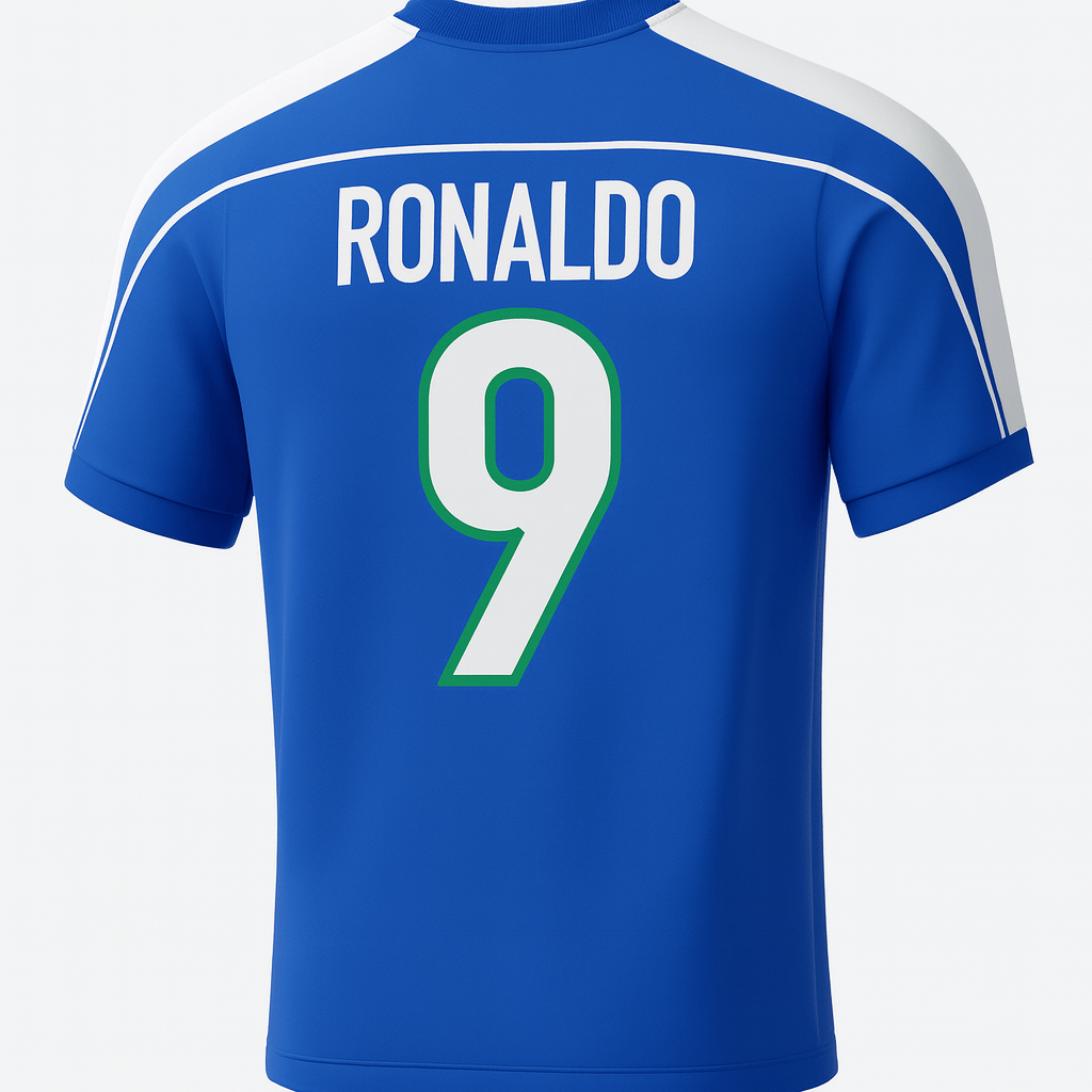 1998 Brazil Away Ronaldo #9 (Feels Like New) - Size L