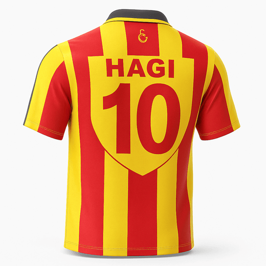 1999–00 Galatasaray Home Hagi #10 (Feels Like New) - Size XXL