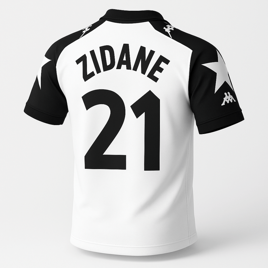1999–00 Juventus Away Zidane #21 (Feels Like New) - Size S