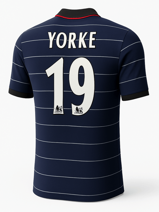 1999–00 Manchester United Away Yorke #19 (Feels Like New) - Size S