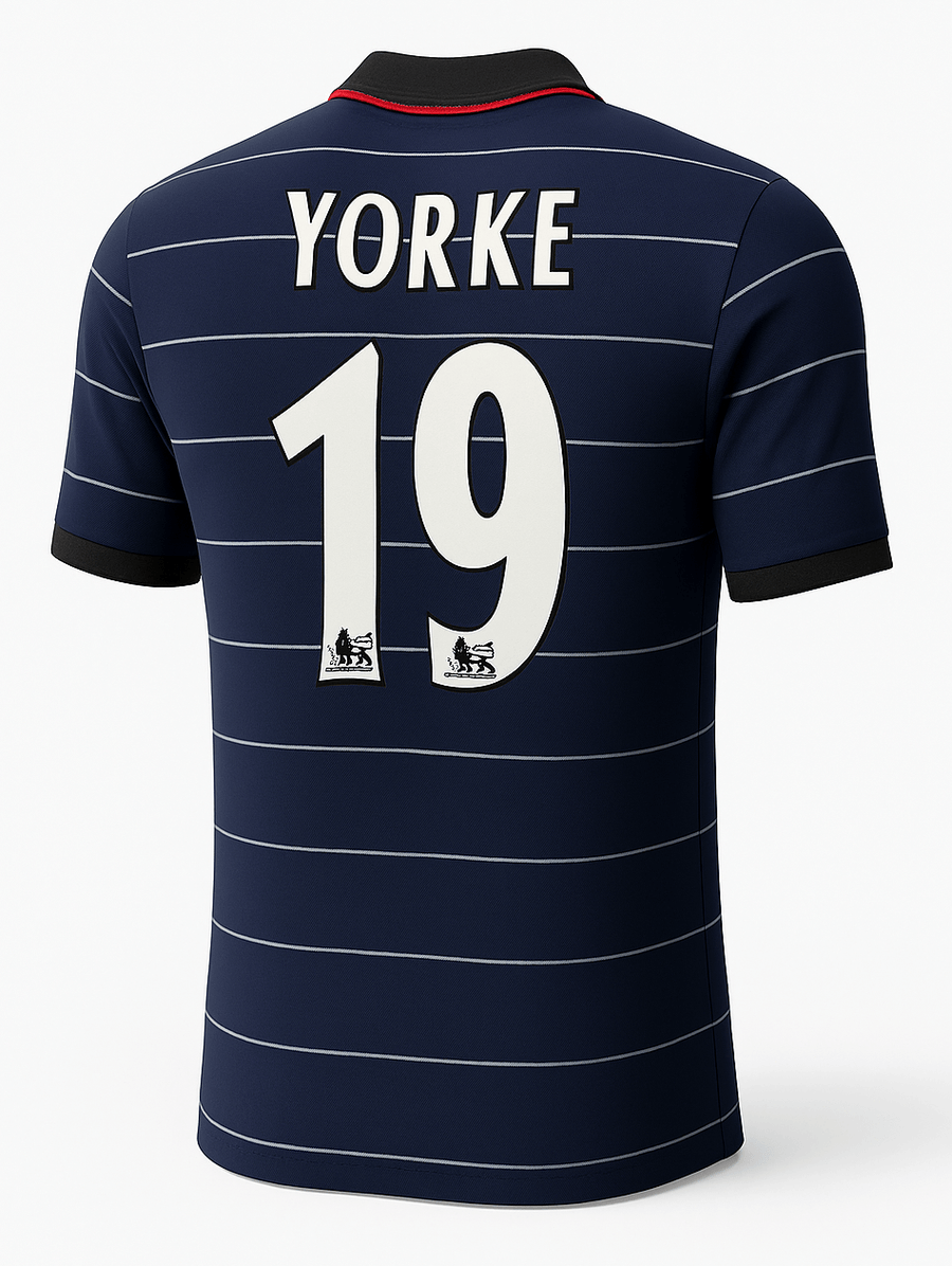 1999–00 Manchester United Away Yorke #19 (Feels Like New) - Size M