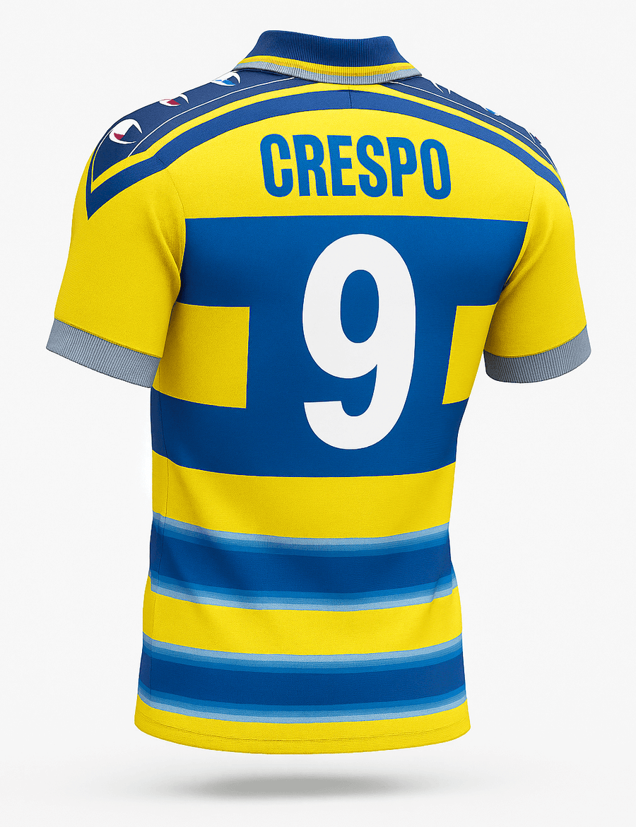 1999–00 Parma Home Crespo #9 (Feels Like New) - Size XL