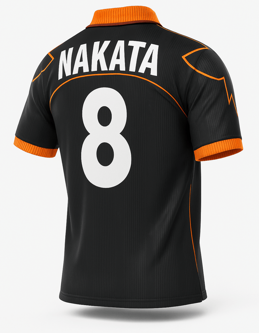 1999–00 Roma Away Nakata #8 (Feels Like New) - Size L