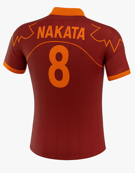 1999–00 Roma Home Nakata #8 (Feels Like New) - Size XS
