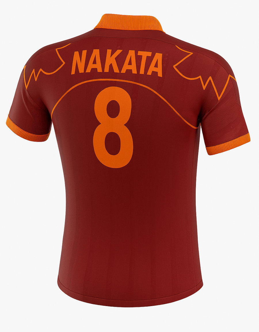 1999–00 Roma Home Nakata #8 (Feels Like New) - Size M