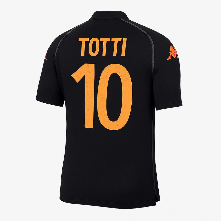 2000–01 Roma Third Totti #10 (Feels Like New) - Size XS