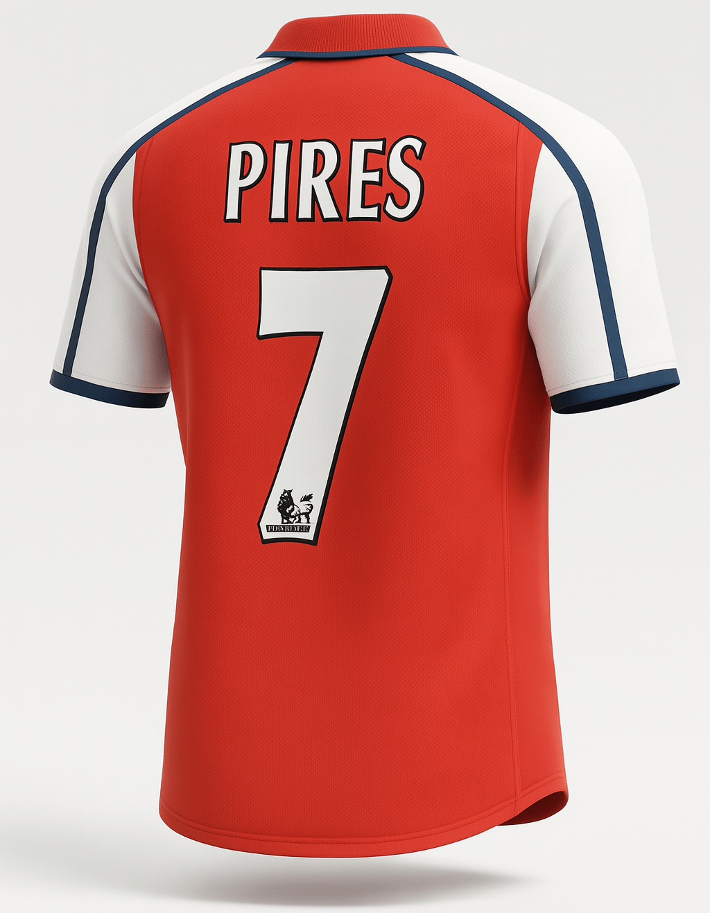 2000–02 Arsenal Home Pires #7 (Feels Like New) - Size S