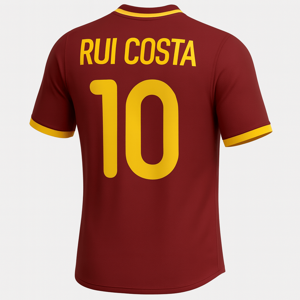 2000 Portugal Home Rui Costa #10 (Feels Like New) - Size S