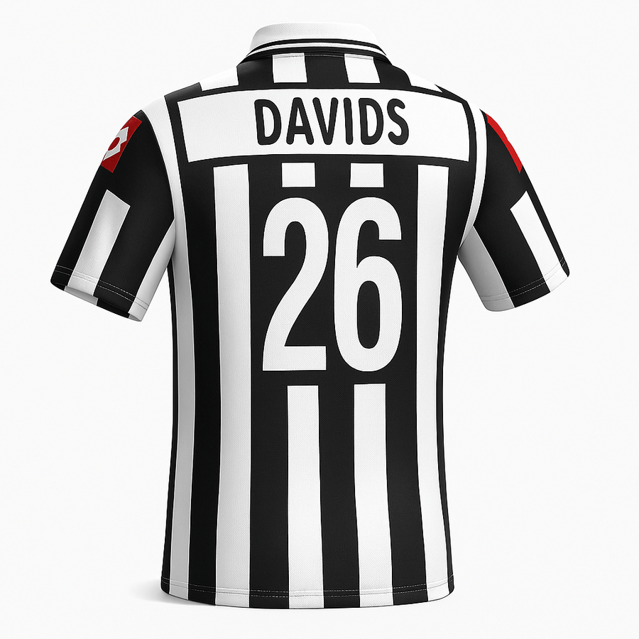 2001–02 Juventus Home Davids #26 (Feels Like New) - Size XS