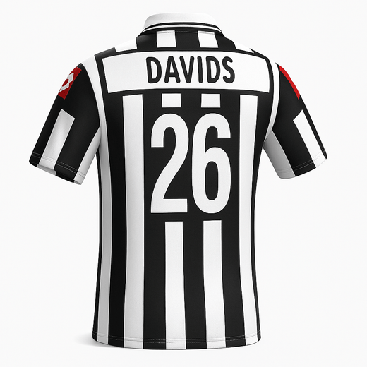 2001–02 Juventus Home Davids #26 (Feels Like New) - Size M