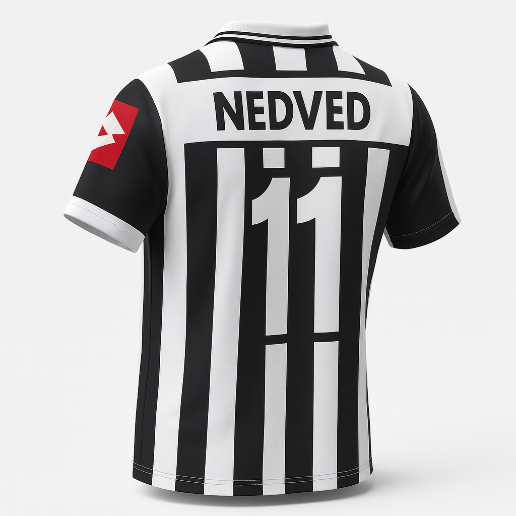 2001–02 Juventus Home Nedved #11 (Feels Like New) - Size S