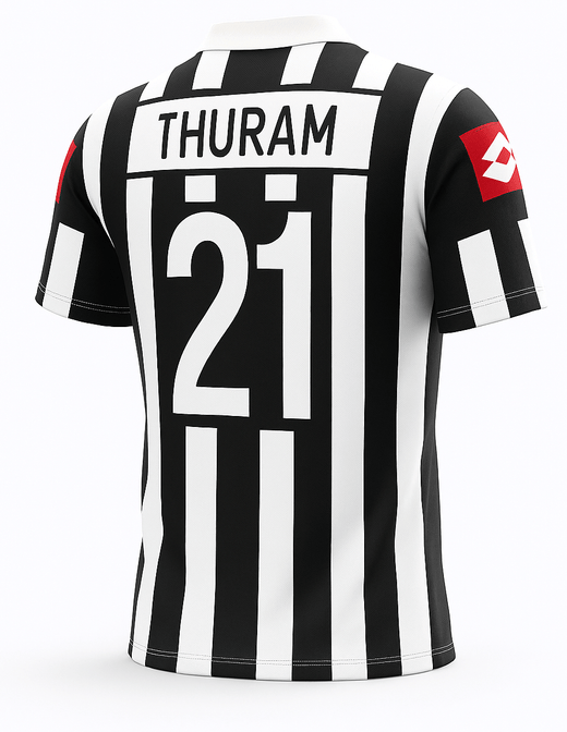 2001–02 Juventus Home Thuram #21 (Feels Like New) - Size XXL