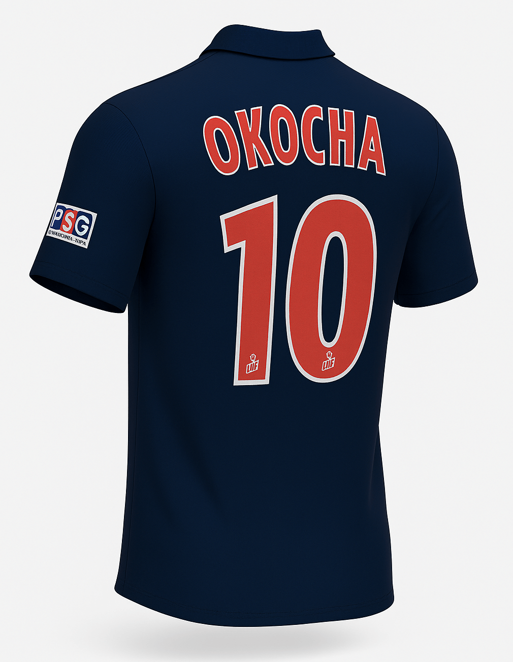 2001–02 Paris Saint-Germain Home Okocha #10 (Feels Like New) - Size XS