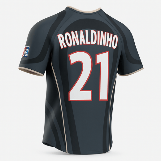 2001–02 Paris Saint-Germain Third Ronaldinho #21 (Feels Like New) - Size S