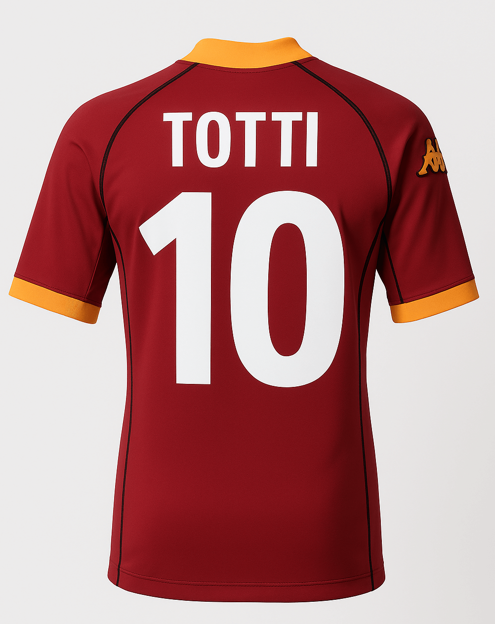 2001–02 Roma Home Totti #10 (Feels Like New) - Size XS