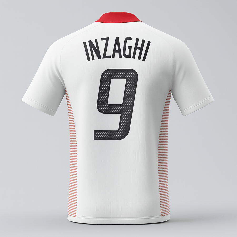 2002–03 AC Milan Away Inzaghi #9 (Feels Like New) - Size XS