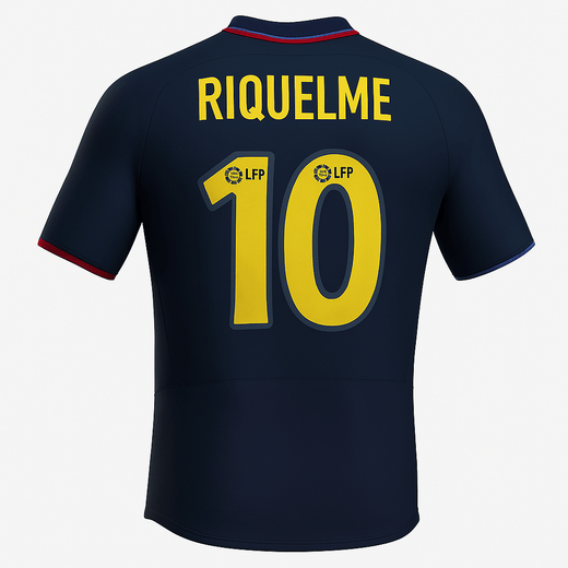 2002–03 Barcelona Away Riquelme #10 (Feels Like New) - Size XXL