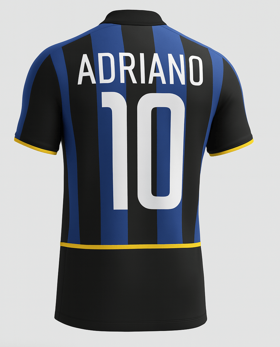 2002–03 Inter Milan Home Adriano #10 (Feels Like New) - Size XS