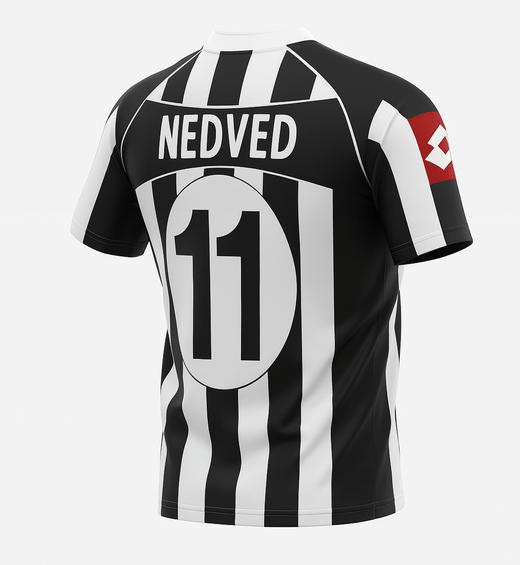 2002–03 Juventus Home Nedved #11 (Feels Like New) - Size XS