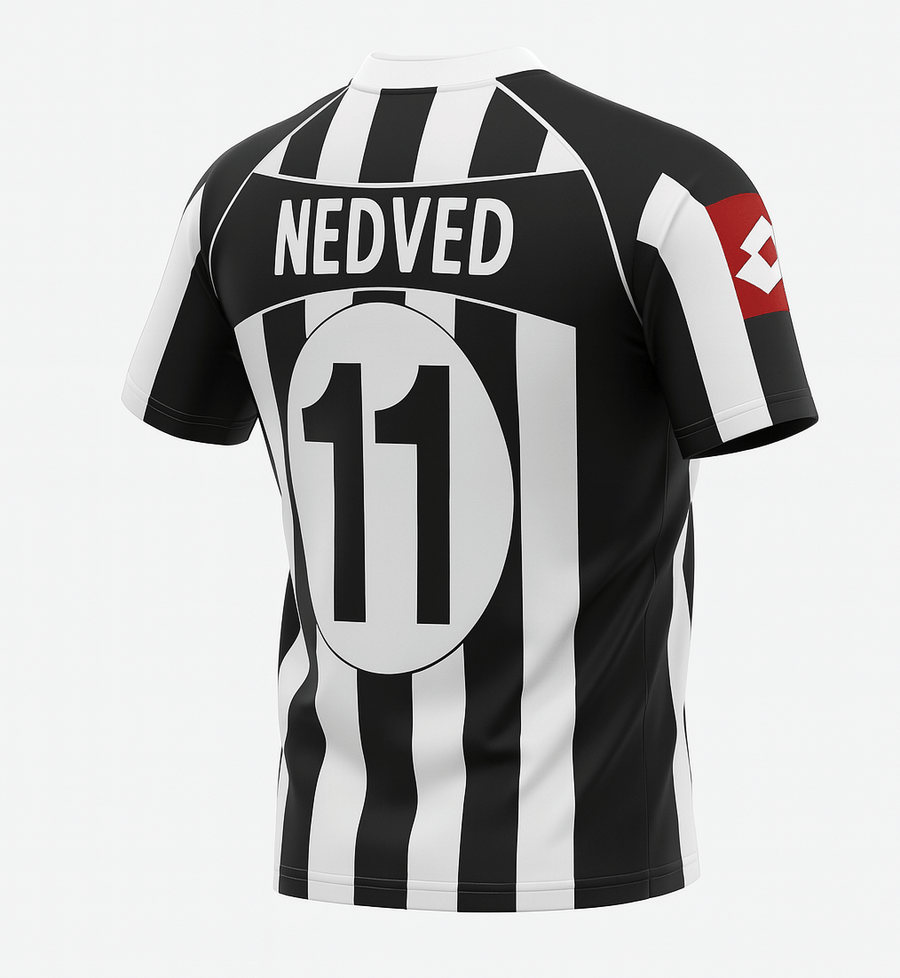 2002–03 Juventus Home Nedved #11 (Feels Like New) - Size XS